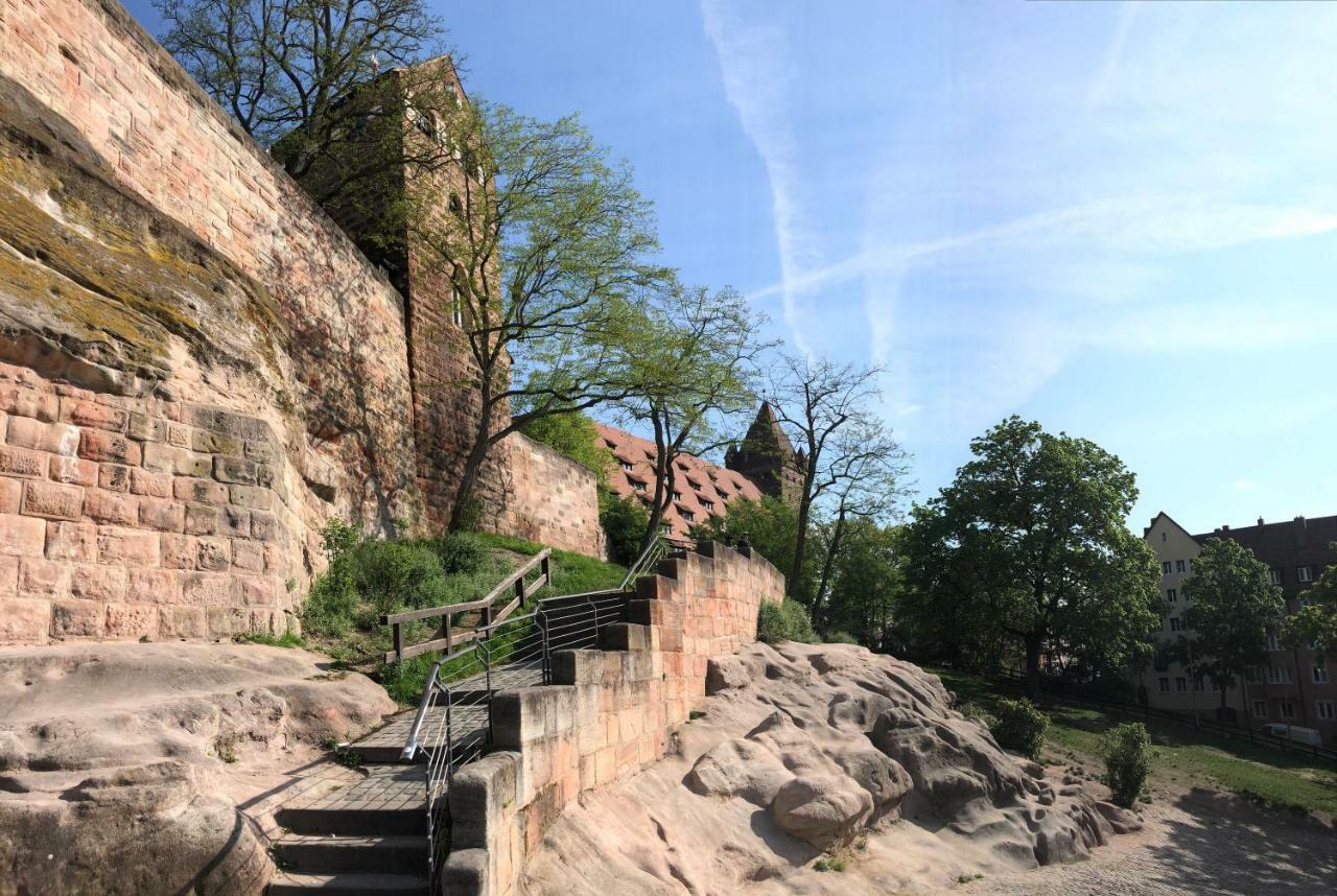 Messeapartment An Der Altstadtmauer Nürnberg Exteriör bild